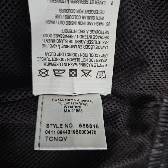 Puma Sports Lifestyle Women's Black/Pink Running Outdoor Winbreaker Jacket Small - Picture 11 of 16